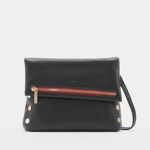 Hammitt Zippered Leather Crossbody Clutch
VIP MED
Black/Brushed Gold Red Zip